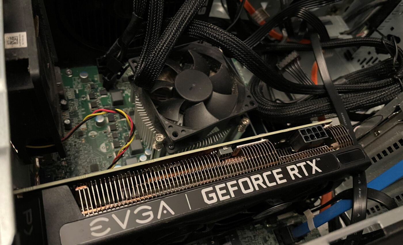 GeForce RTX 3060 in PC